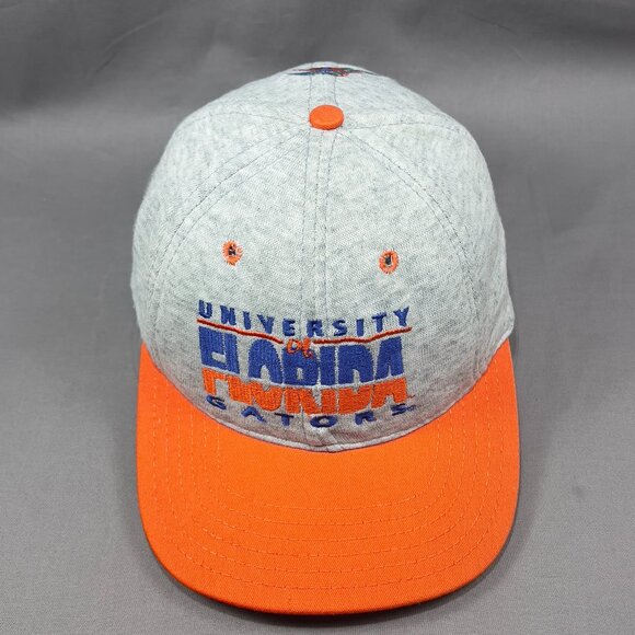 Vtg Florida Gators NCAA Snap Back Cap Hat P Brand Gray College UF Athletic Mens - Picture 7 of 14